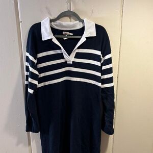 Unbranded Women's Navy and Blue Dress